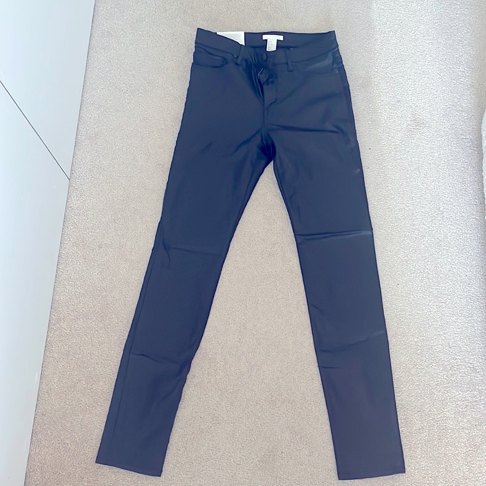 NWT H&M Skinny Waxed Jean